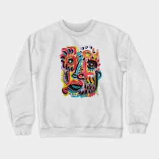 face Crewneck Sweatshirt